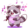 🦝 Эмодзи «raccoon» для Telegram