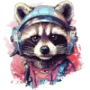 🦝 Эмодзи «raccoon» для Telegram