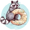 🦝 Эмодзи «raccoon» для Telegram