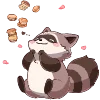 🦝 Эмодзи «raccoon» для Telegram