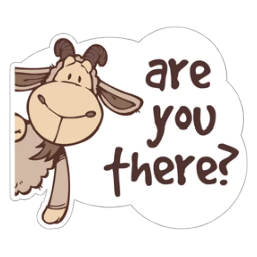 😐 Стикер «Cute Sheep» для Telegram