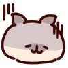 😰 Эмодзи «Cute Siamese» для Telegram