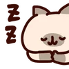 😴 Эмодзи «Cute Siamese» для Telegram