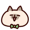 😆 Эмодзи «Cute Siamese» для Telegram