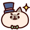 🎩 Эмодзи «Cute Siamese» для Telegram