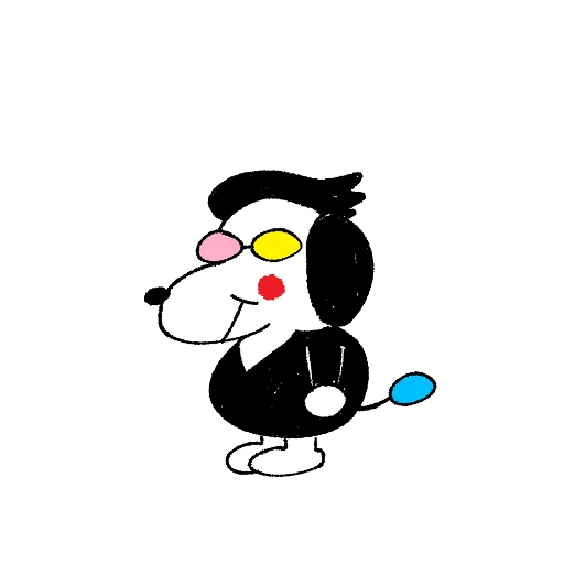 🐶 Стикер «HEY EVERY !» для Telegram