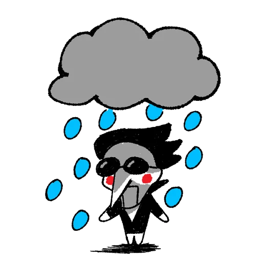 😭 Стикер «HEY EVERY !» для Telegram