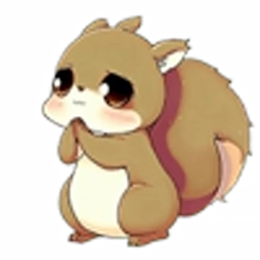 🙏 Эмодзи «Cute Squirrel Emoji» для Telegram