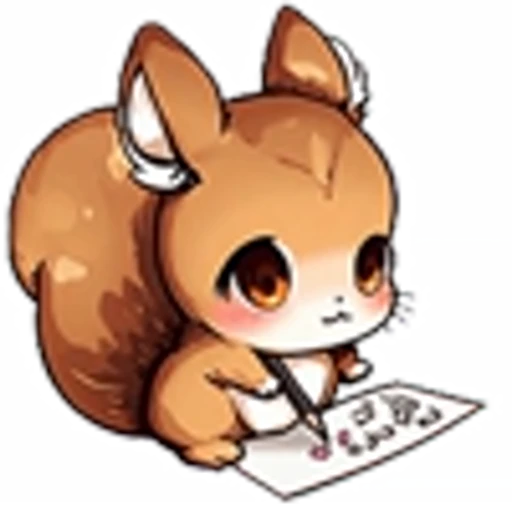 📝 Эмодзи «Cute Squirrel Emoji» для Telegram