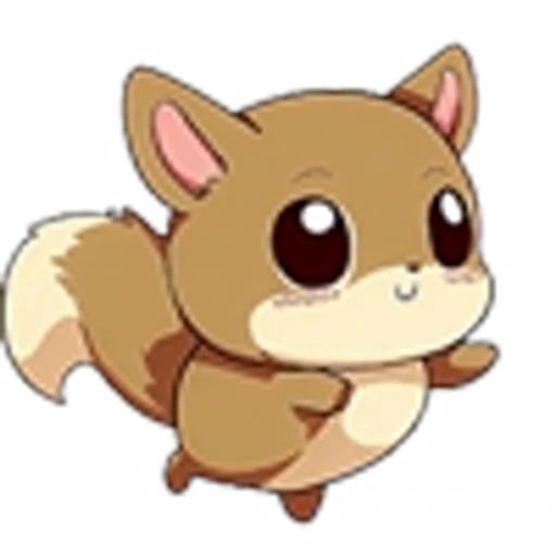 😇 Эмодзи «Cute Squirrel Emoji» для Telegram