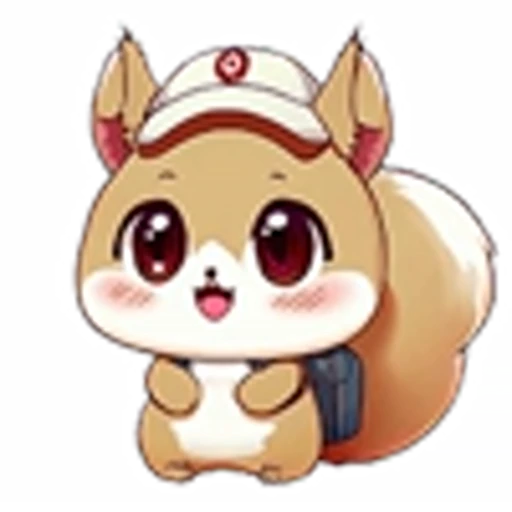 🤠 Эмодзи «Cute Squirrel Emoji» для Telegram