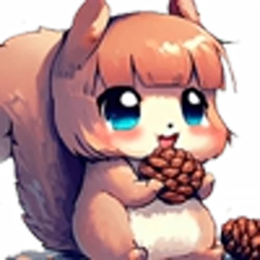 👩 Эмодзи «Cute Squirrel Emoji» для Telegram