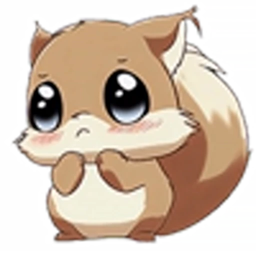 🥺 Эмодзи «Cute Squirrel Emoji» для Telegram