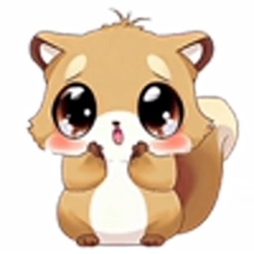 😍 Эмодзи «Cute Squirrel Emoji» для Telegram