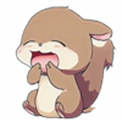 🥱 Эмодзи «Cute Squirrel Emoji» для Telegram