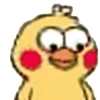 Стикер 3 Funny Duck Imported
