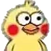 Стикер 32 Funny Duck Imported