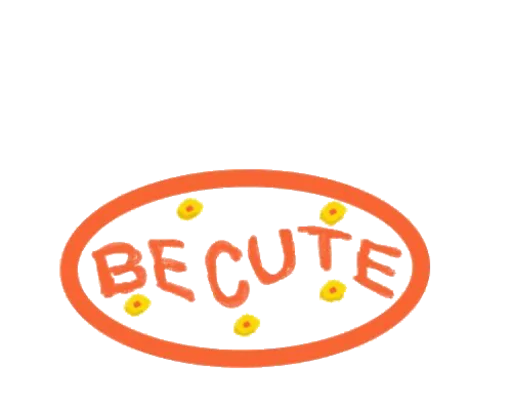🥰 Стикер «cute vibe» для Telegram