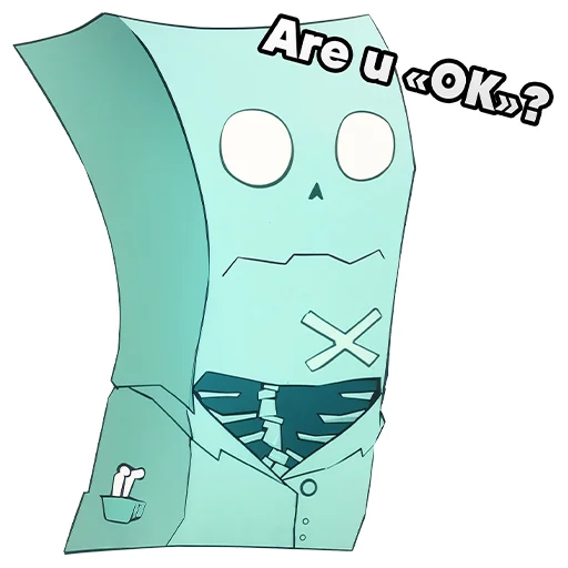 👻 Стикер «Cute Suit» для Telegram