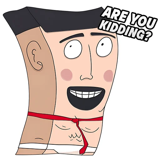 👀 Стикер «Cute Suit» для Telegram