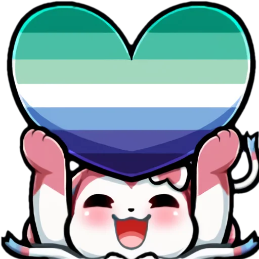 🏳️‍🌈 Стикер «Sylveon» для Telegram