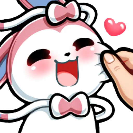 Стикерпак Sylveon для Telegram