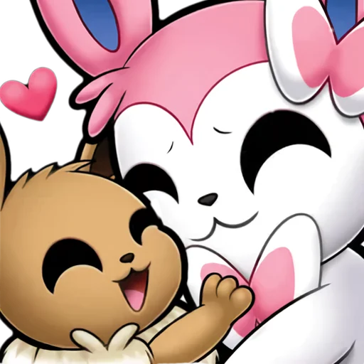 🤗 Стикер «Sylveon» для Telegram