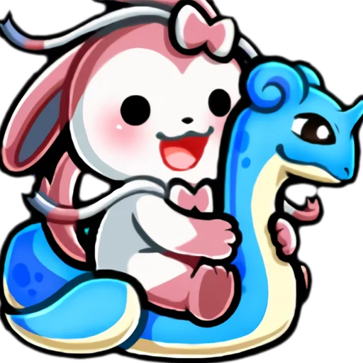 🏊‍♀️ Стикер «Sylveon» для Telegram