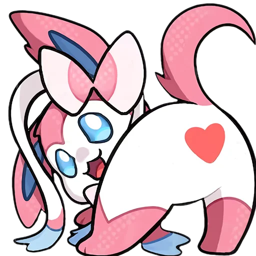 🍑 Стикер «Sylveon» для Telegram