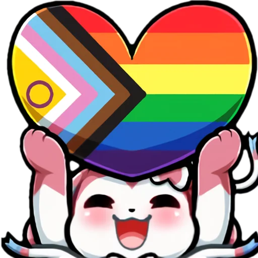 🏳️‍🌈 Стикер «Sylveon» для Telegram