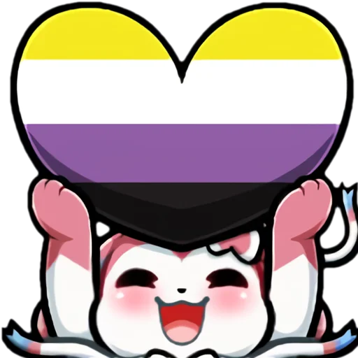 🏳️‍🌈 Стикер «Sylveon» для Telegram
