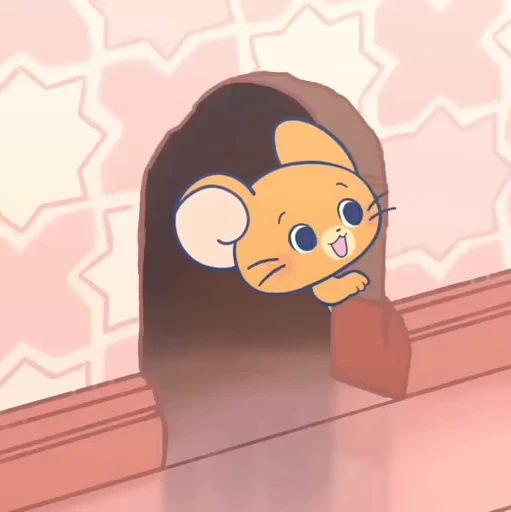 👀 Стикер «Cute Tom and Jerry» для Telegram