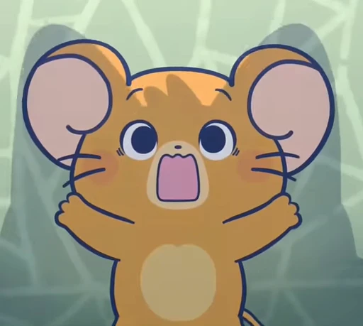 😨 Стикер «Cute Tom and Jerry» для Telegram