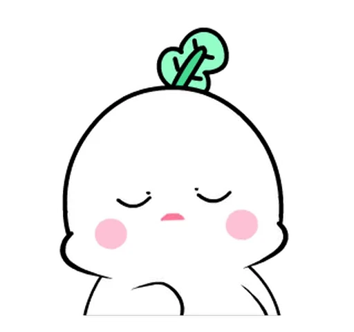 😱 Стикер «Cute Turnip» для Telegram