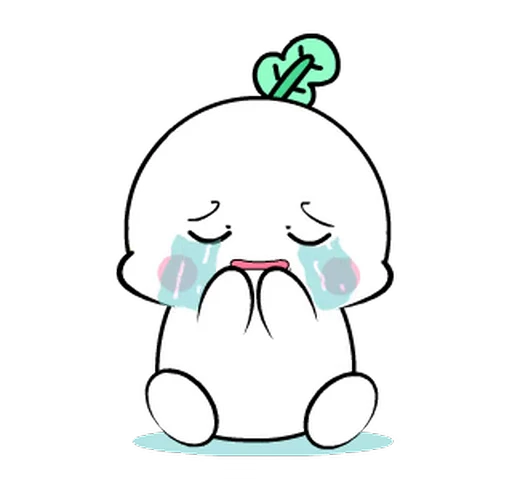😭 Стикер «Cute Turnip» для Telegram