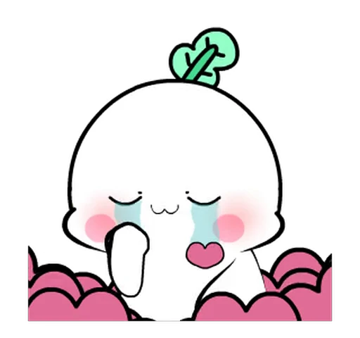 😢 Стикер «Cute Turnip» для Telegram