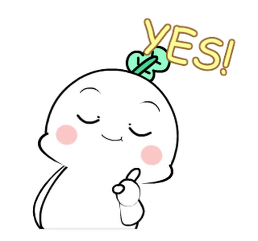 👍 Стикер «Cute Turnip» для Telegram