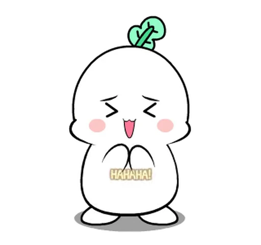 😂 Стикер «Cute Turnip» для Telegram