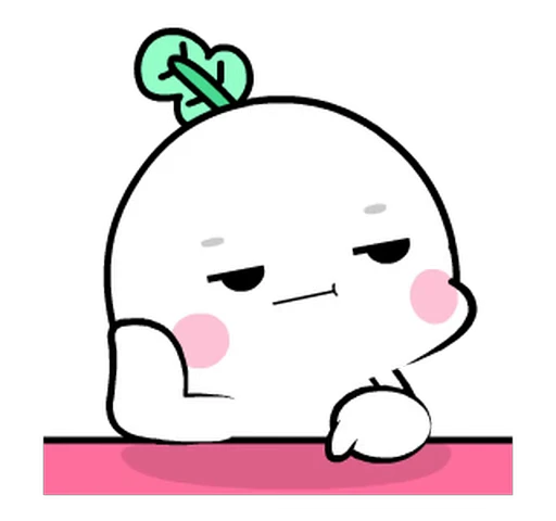 😒 Стикер «Cute Turnip» для Telegram