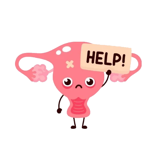 🆘 Стикер «cuteuterus» для Telegram