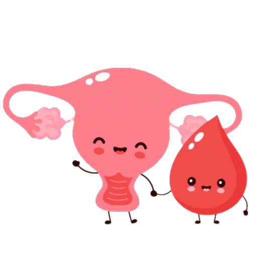 🩸 Стикер «cuteuterus» для Telegram