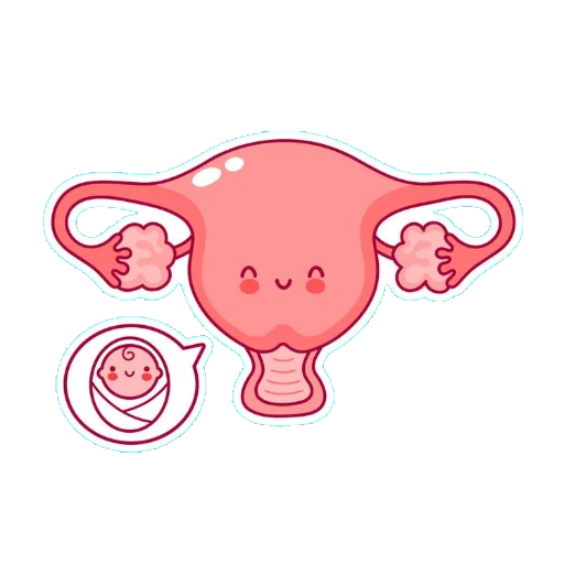 🤰 Стикер «cuteuterus» для Telegram