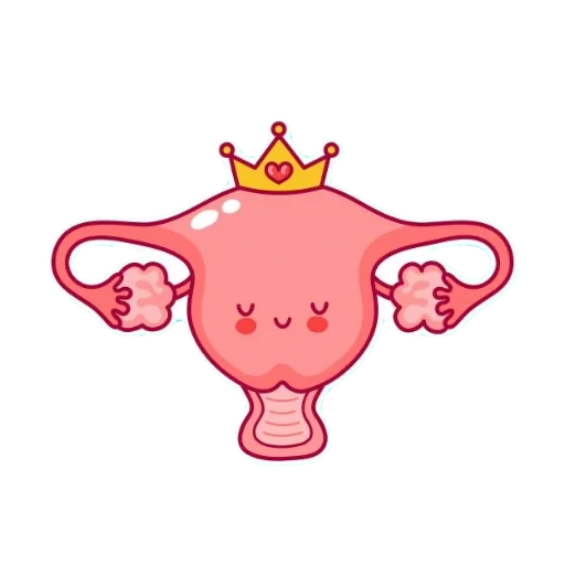 👑 Стикер «cuteuterus» для Telegram