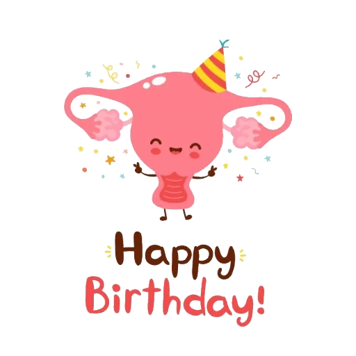 🥳 Стикер «cuteuterus» для Telegram