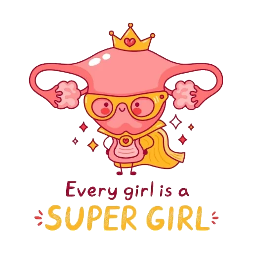 💃 Стикер «cuteuterus» для Telegram