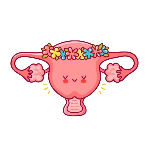 🌸 Стикер «cuteuterus» для Telegram