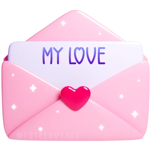 🩷 Стикер «валентинки» для Telegram