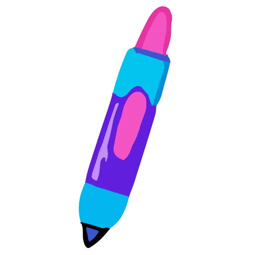 Стикер 14 cute very color
