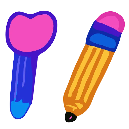 Стикер 35 cute very color