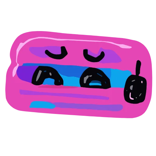 Стикер 22 cute very color